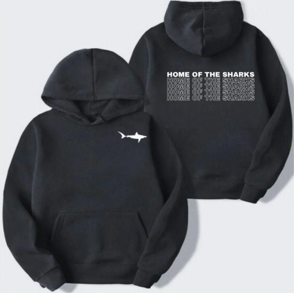 Home of the Shark Hoodie - Image 3